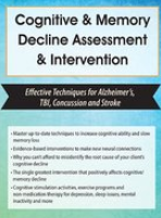 Maxwell Perkins – Cognitive & Memory Decline Assessment & Intervention