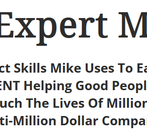 Mike Shreeve – The Expert Maker
