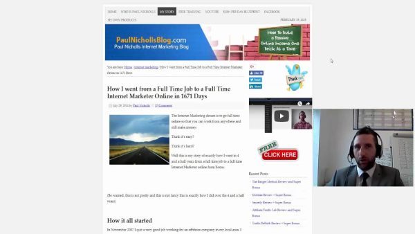 Paul Nicholls – Super Affiliate Classroom