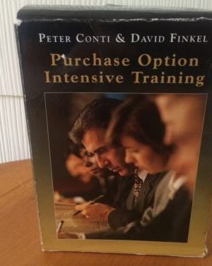 Peter Conti & David Finkel – Purchase Option Intensive Training