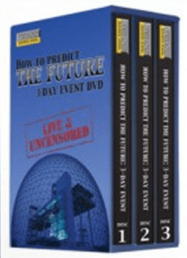 Robert Kiyosaki – How to Predict the Future 3 Day Event – Live and Uncensored 5 DVD Boxed Set