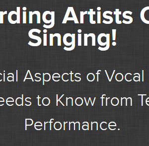 Signature Sound – The Aspiring Recording Artists Guide to Singing