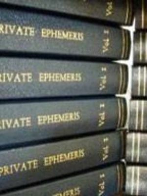 W.D. Gann’s Private Ephemeris 1941-1950