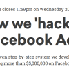 Webprofits – Facebook Advertising Hacks Advanced