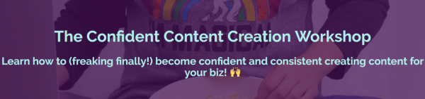 Wolves Workshops – The Content Creator Workshop